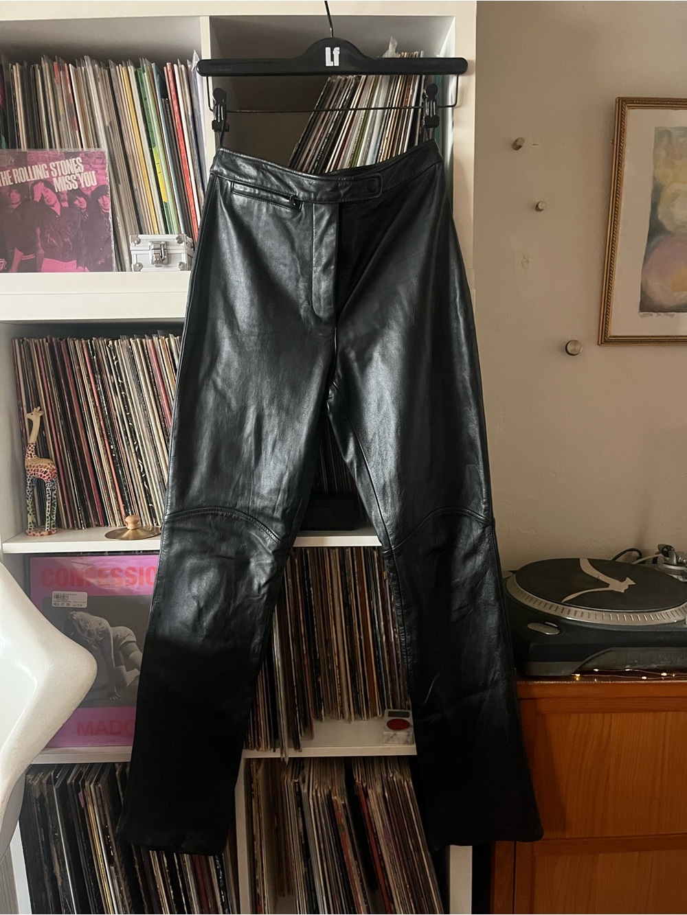 Wilson’s Leather high waisted pants black size 4